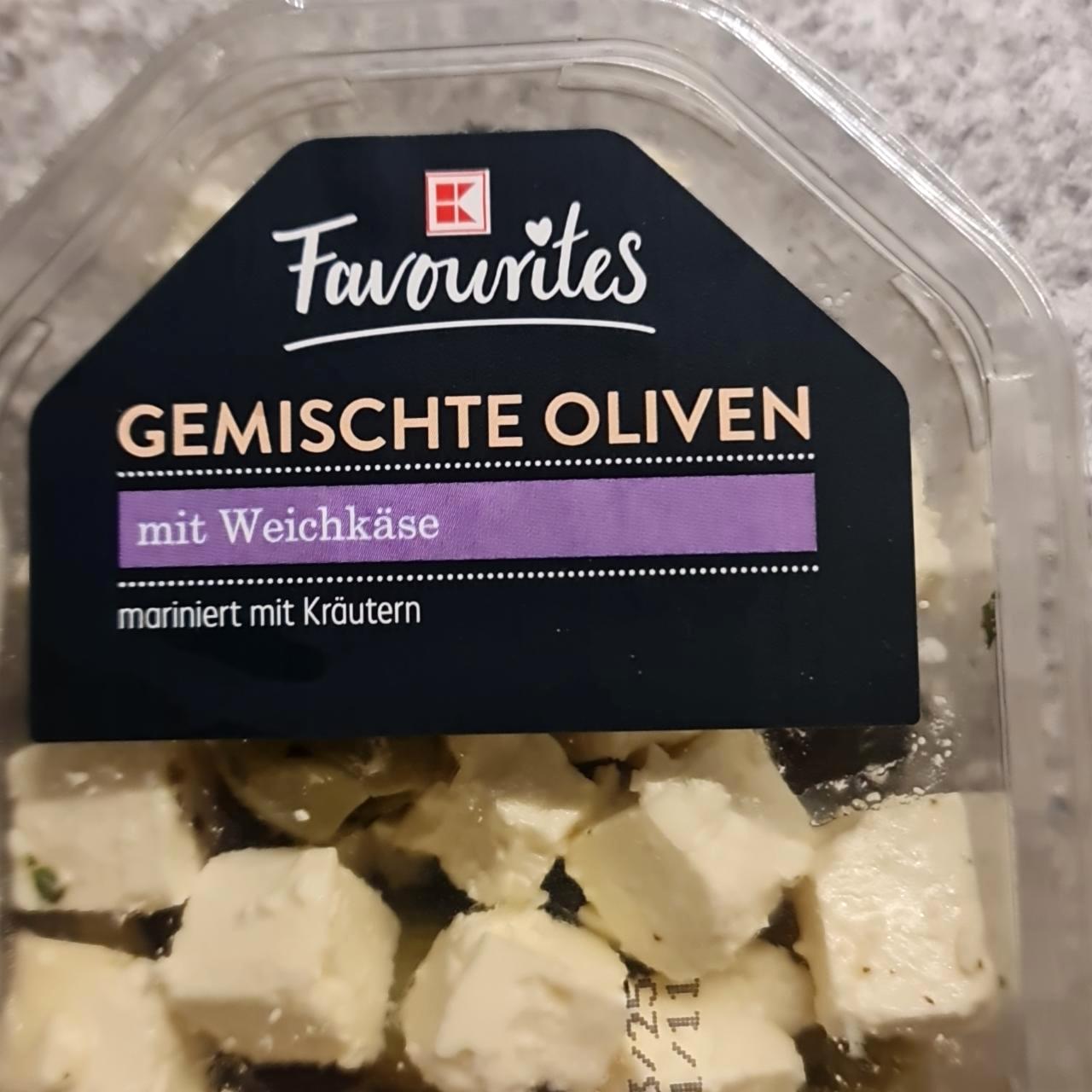 Képek - Gemischte oliven mit weichkäse K-Favourites