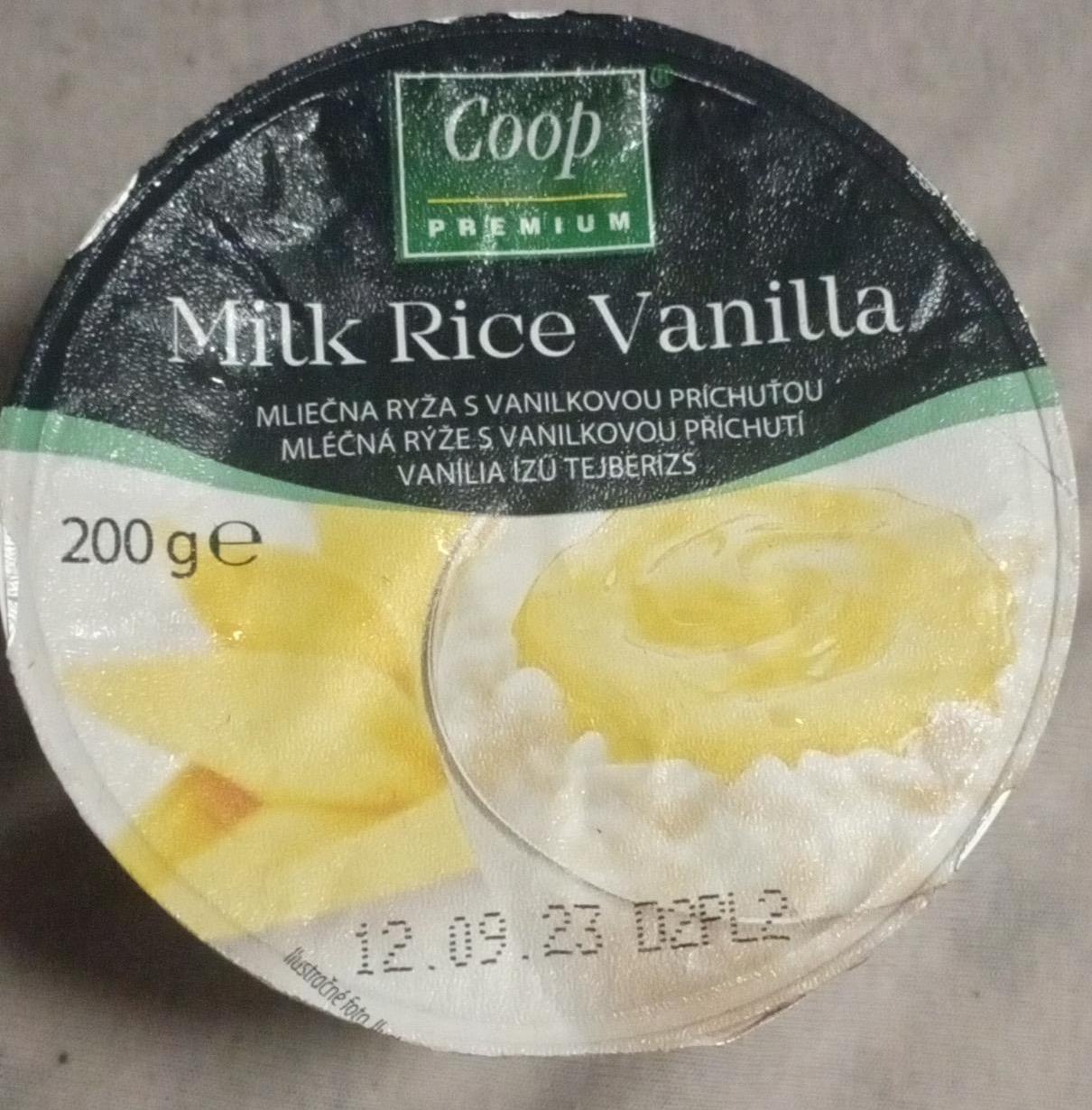Képek - Milk rice vanilla Coop Premium