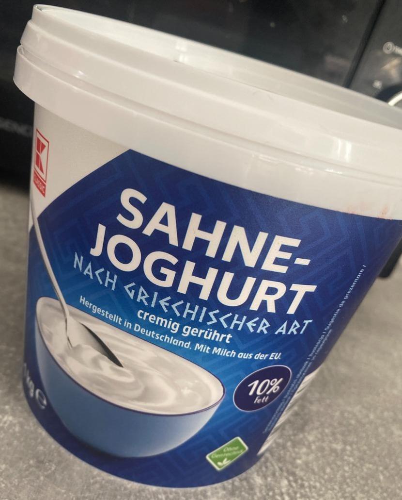 Képek - Sahne joghurt nach griechischer art 10% fett K-Classic