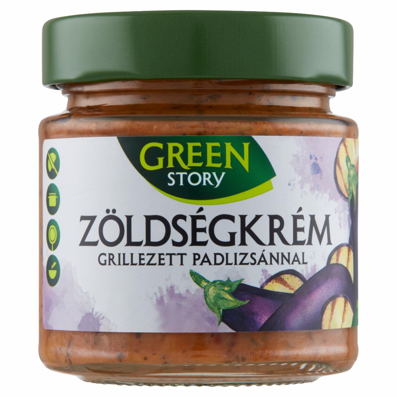 Képek - Green Story zöldségkrém grillezett padlizsánnal 180 g