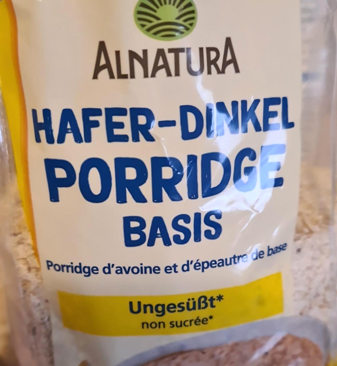 Képek - Hafer-Dinkel Porridge Basis Alnatura