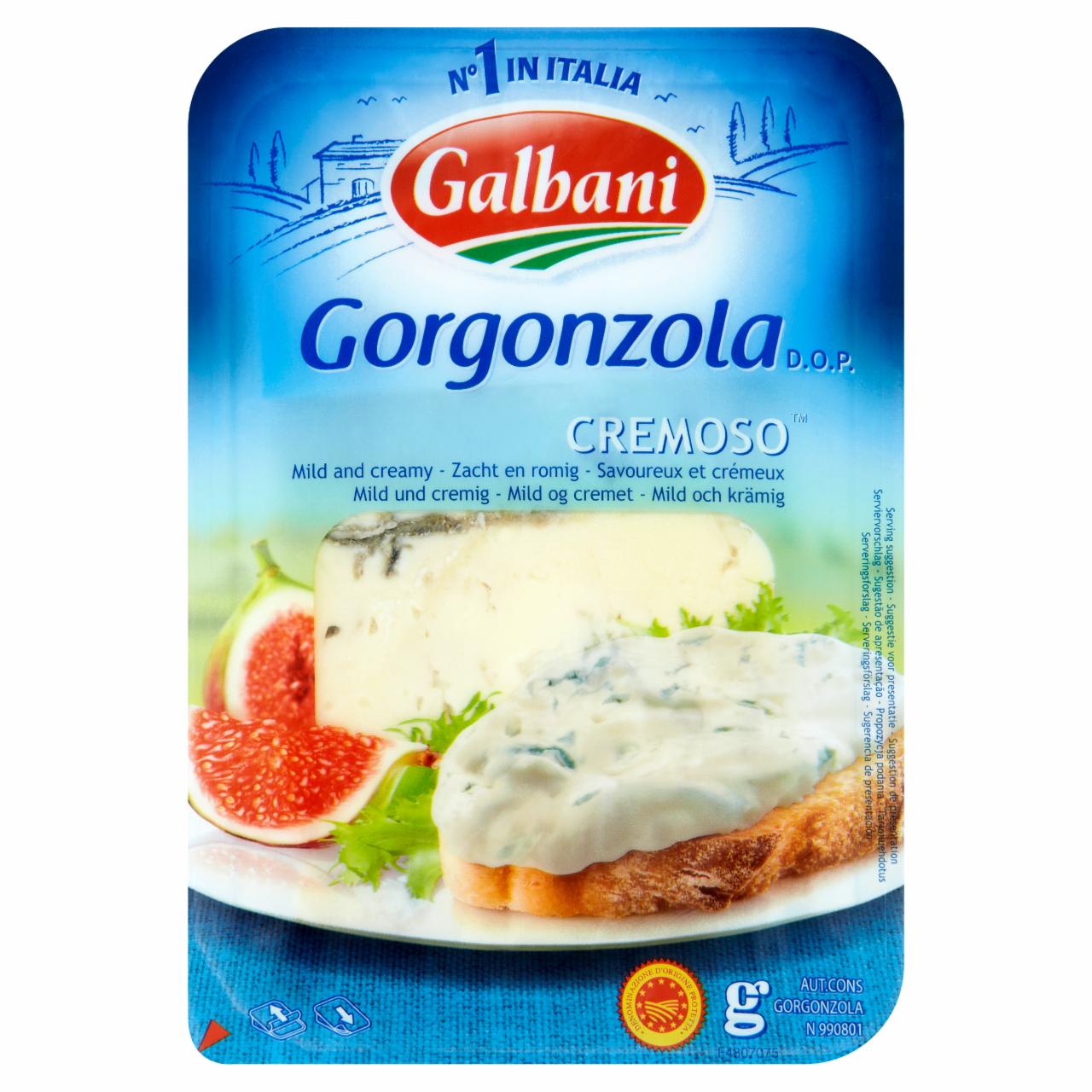 Képek - Galbani Gorgonzola Cremoso zsíros lágy sajt 150 g