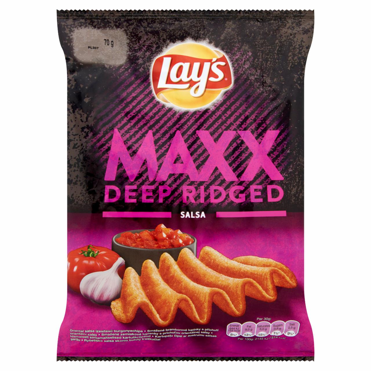 Képek - Lay's Maxx Oriental salsa ízű burgonyachips 70 g