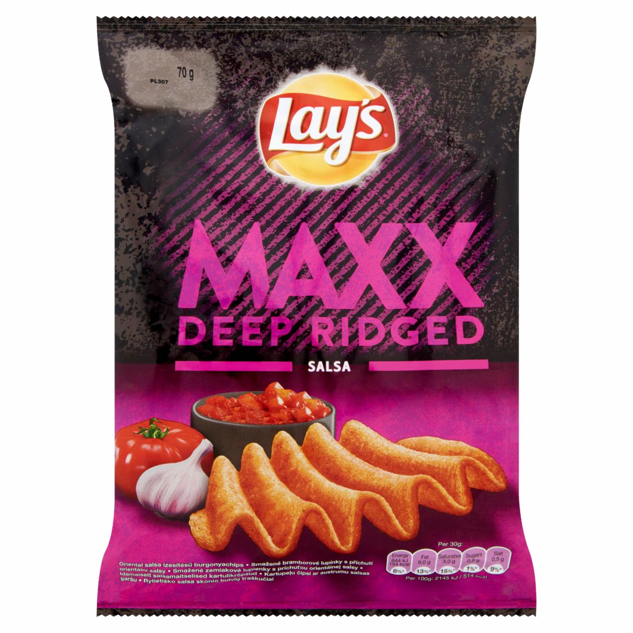 Képek - Lay's Maxx Oriental salsa ízű burgonyachips 70 g