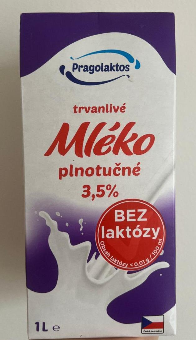 Képek - Mléko plnotučné 3,5% bez laktózy Pragolaktos