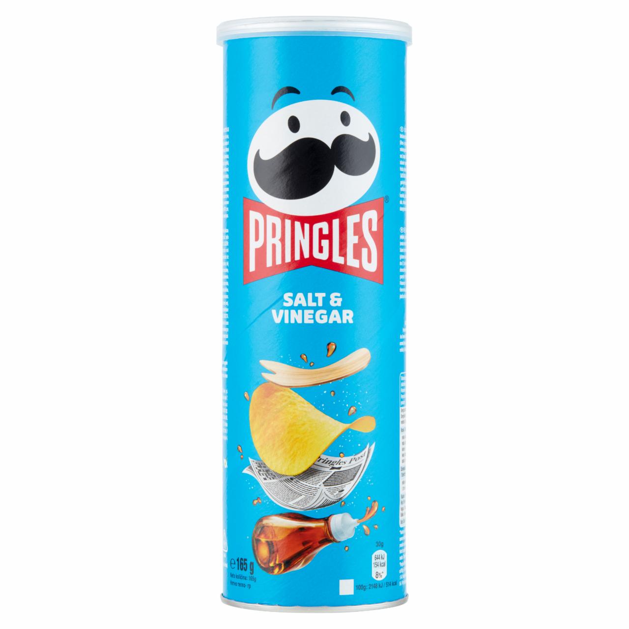 Képek - Pringles sós és ecetes ízesítésű snack 165 g