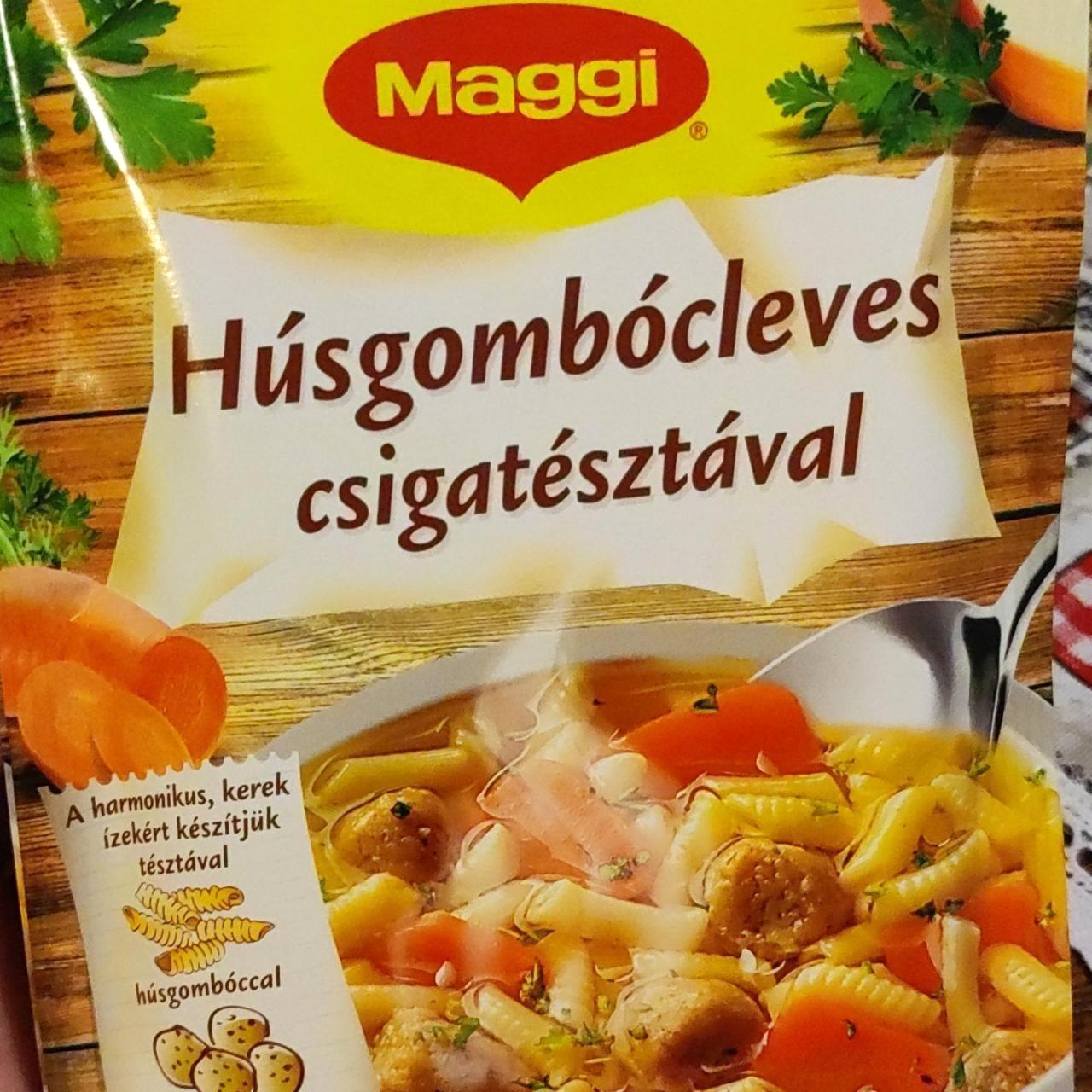 Képek - Maggi húsgombócleves csigatésztával 62 g