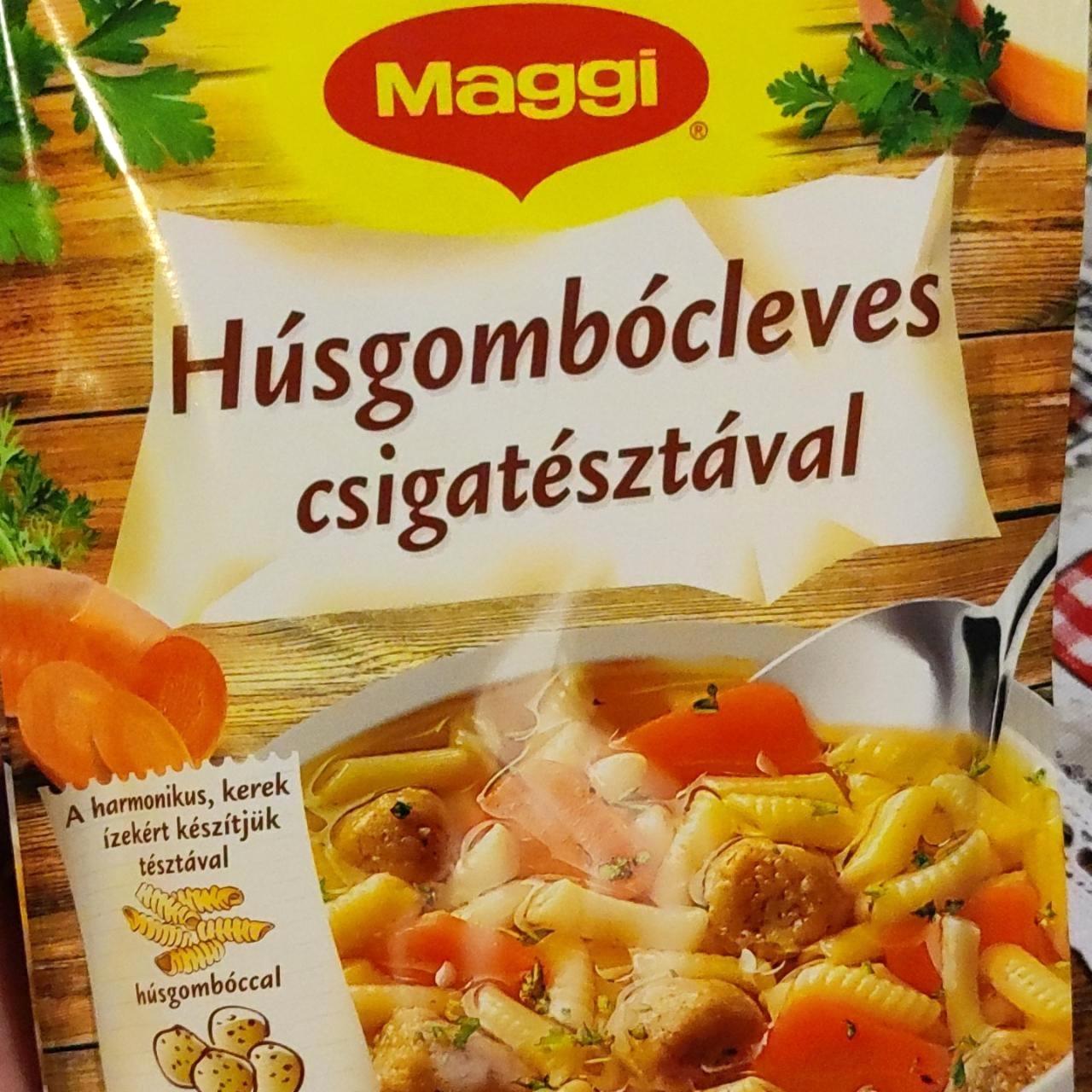 Képek - Húsgombócleves csigatésztával Maggi