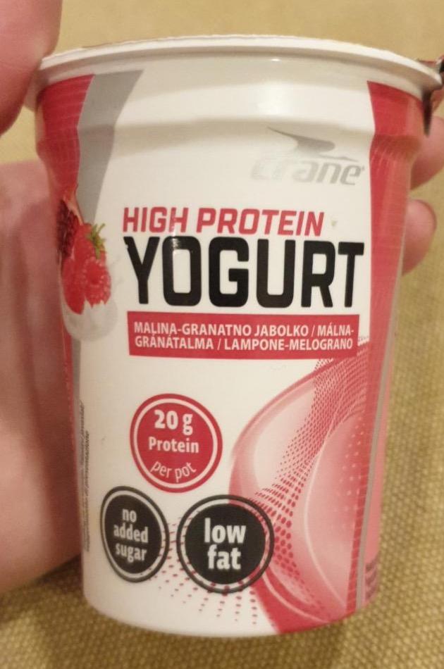 Képek - Málnás-gránátalmás protein joghurt Crane