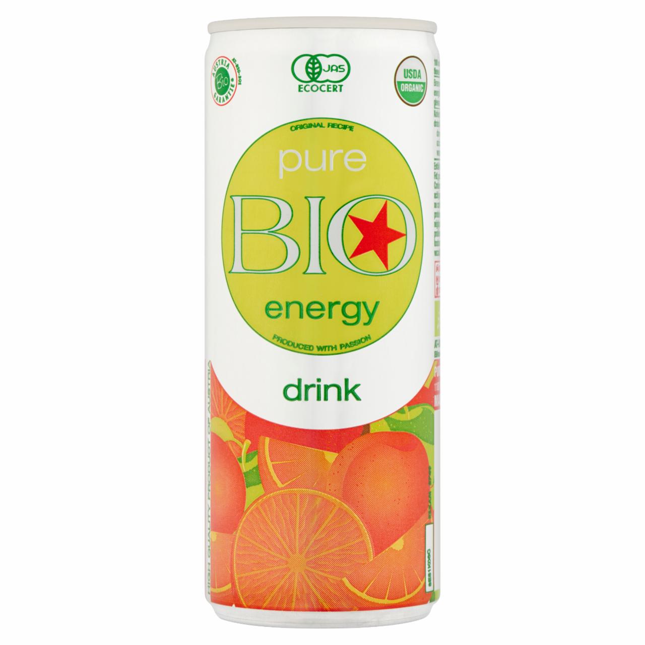 Képek - Pure Bio BIO energiaital 250 ml
