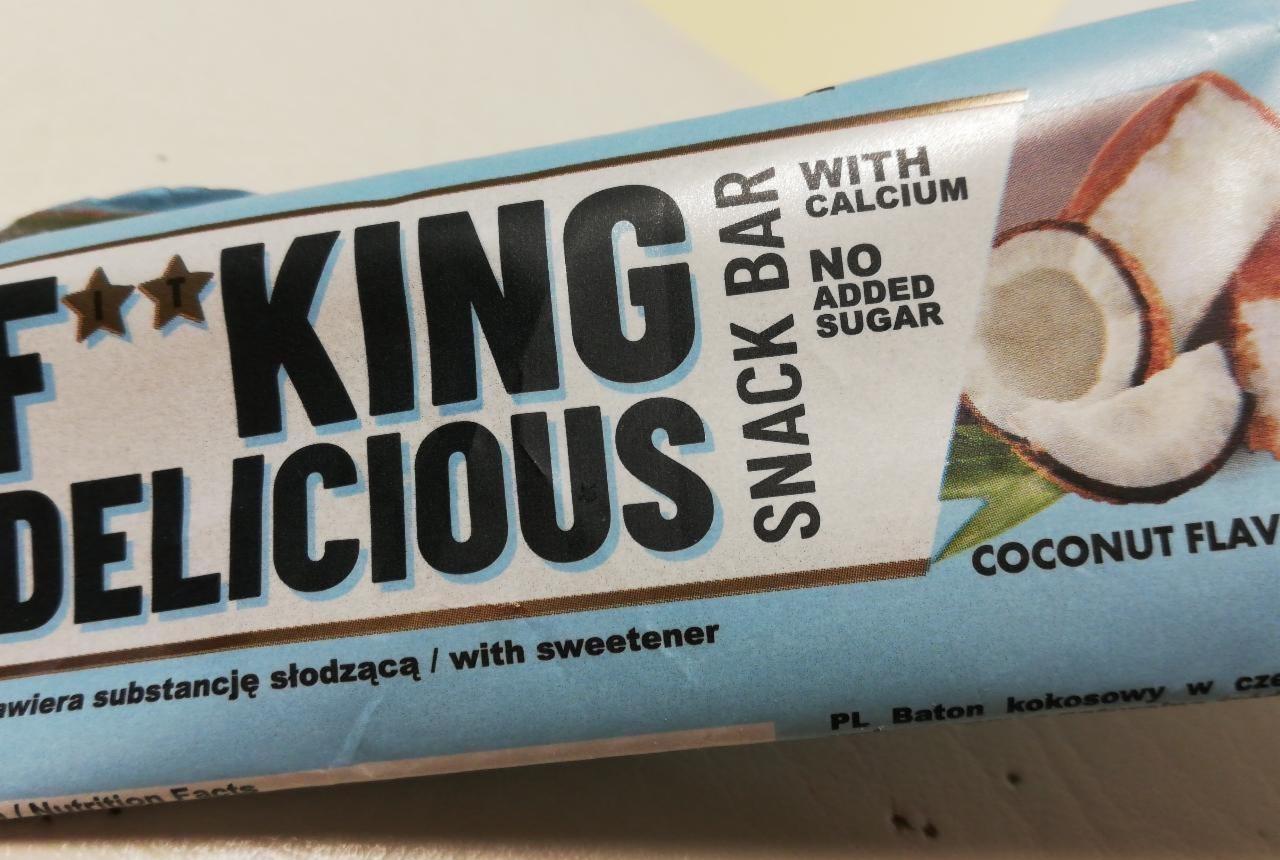 Képek - F*king delicious snack bar kókuszos Allnutrition