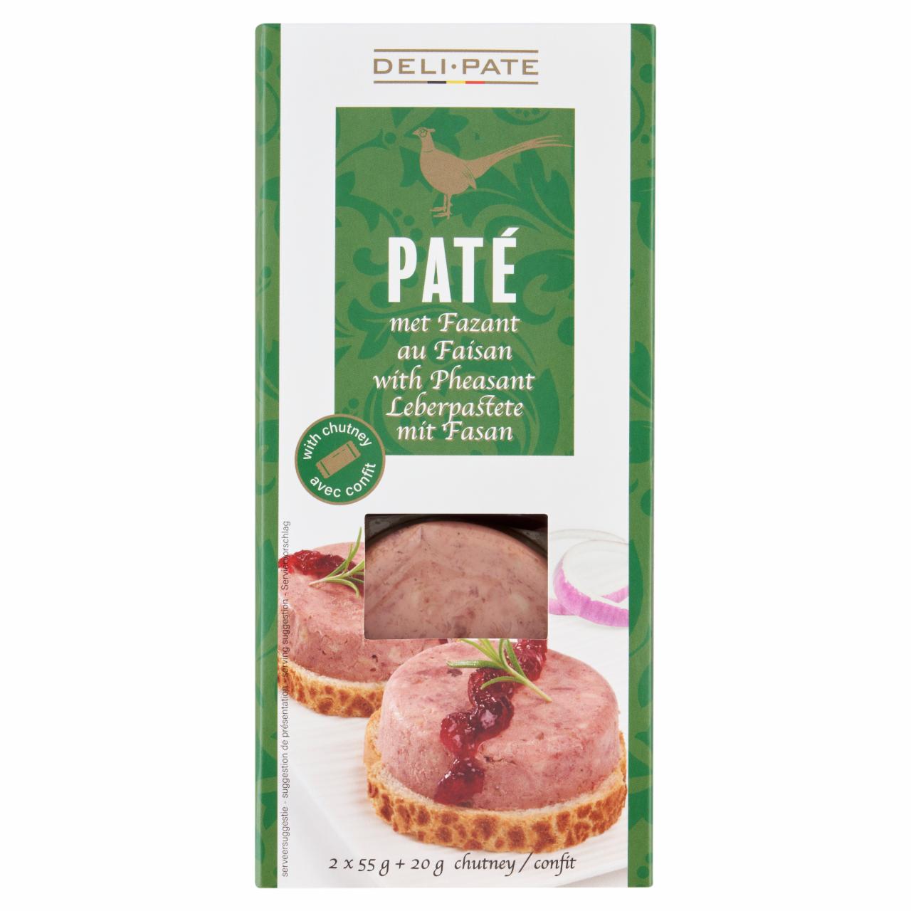 Képek - Deli Pate pástétom fácánnal és armagnac-kal ardennes-i hagyma chutney-val 130 g