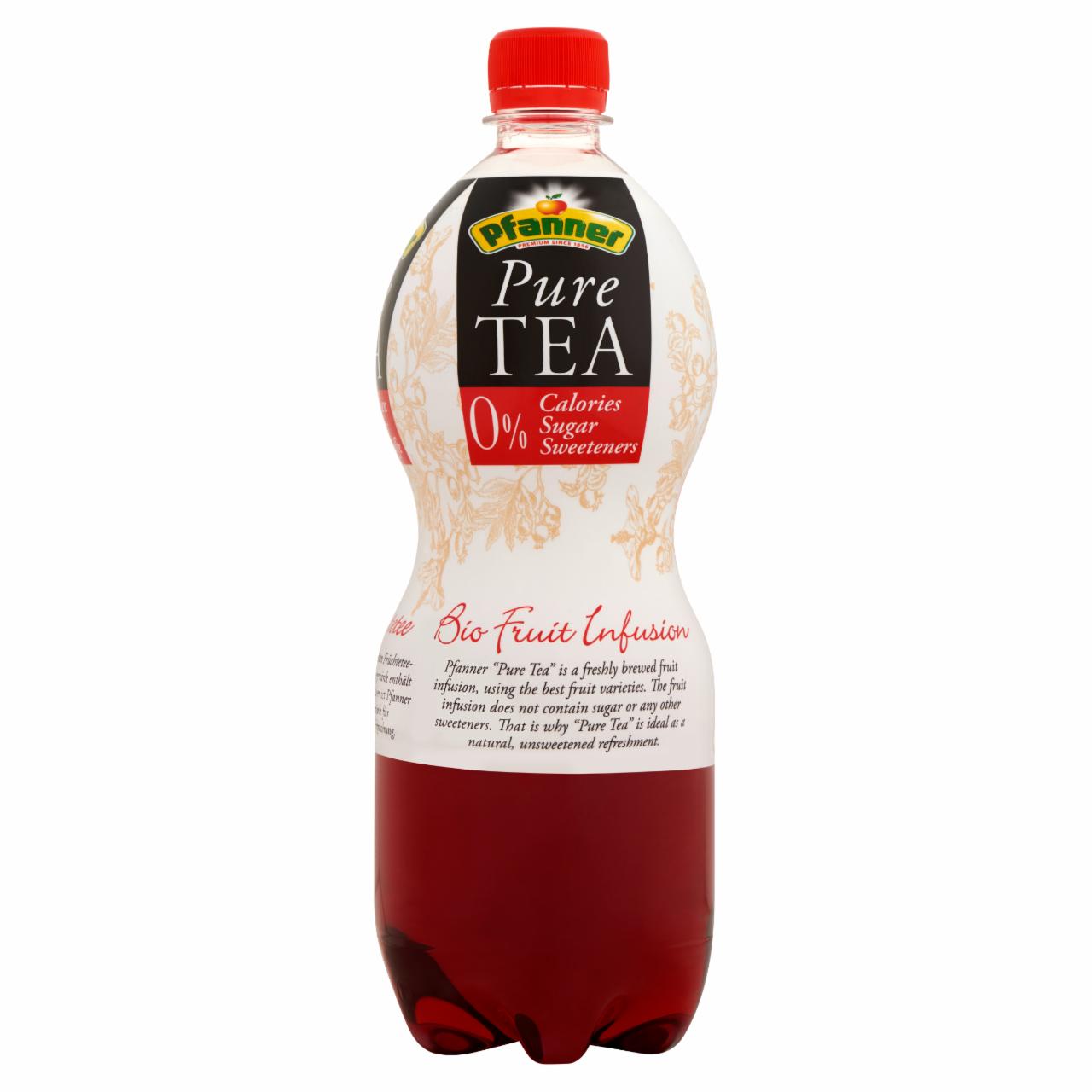 Képek - Pfanner BIO Pure tea gyümölcstea-ital erdeigyümölcs-ízesítéssel 1 l