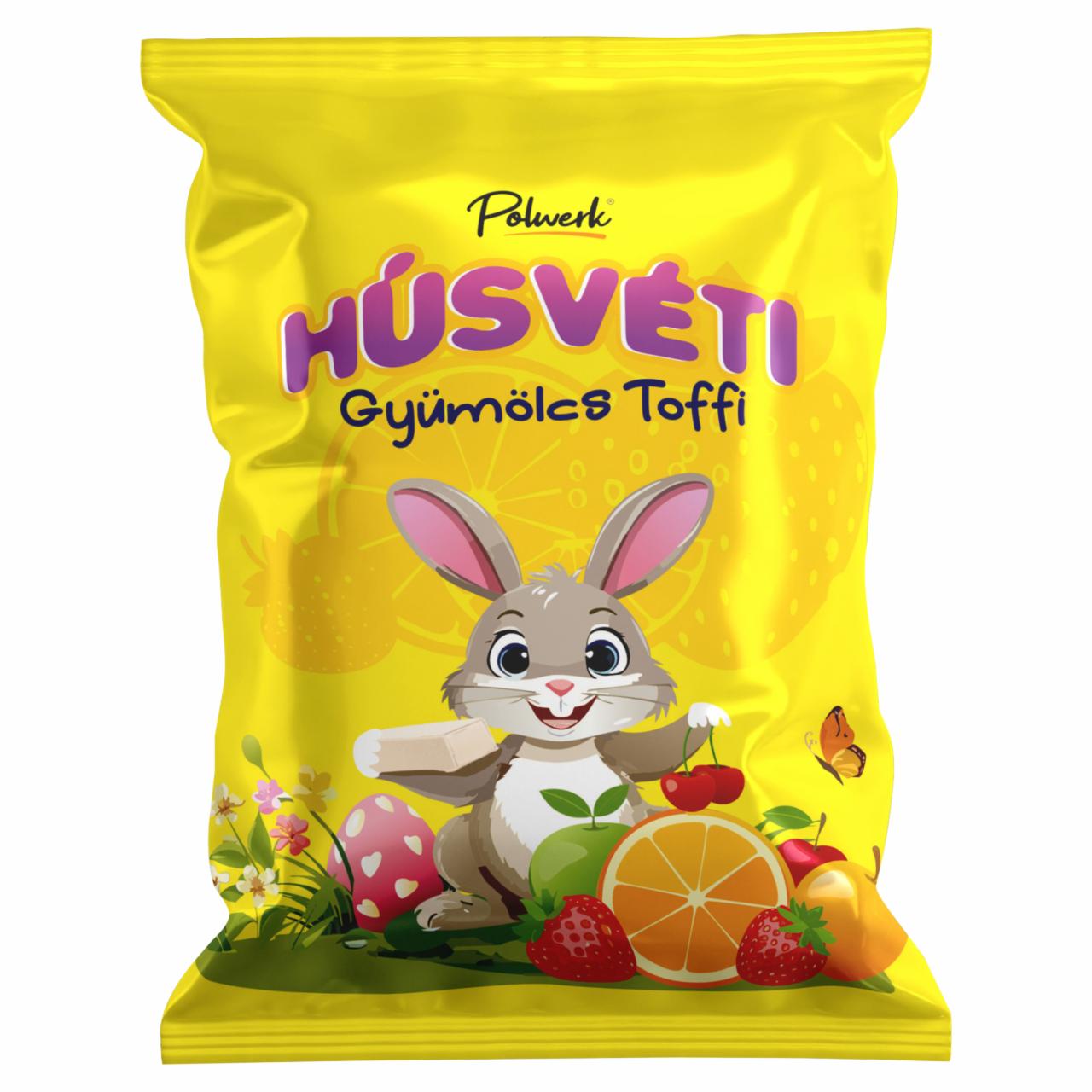 Képek - Polwerk gyümölcs ízű toffi 100 g