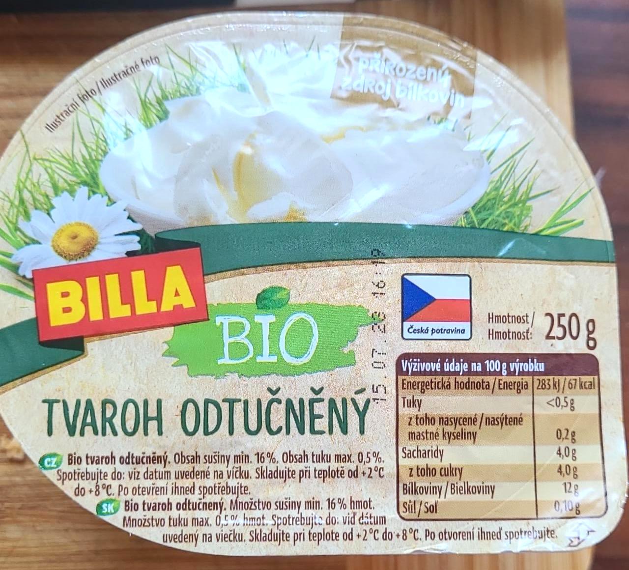 Képek - Bio zsírszegény túró Billa