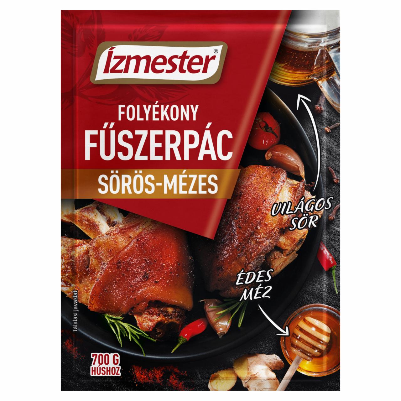 Képek - Ízmester sörös-mézes folyékony fűszerpác 80 ml