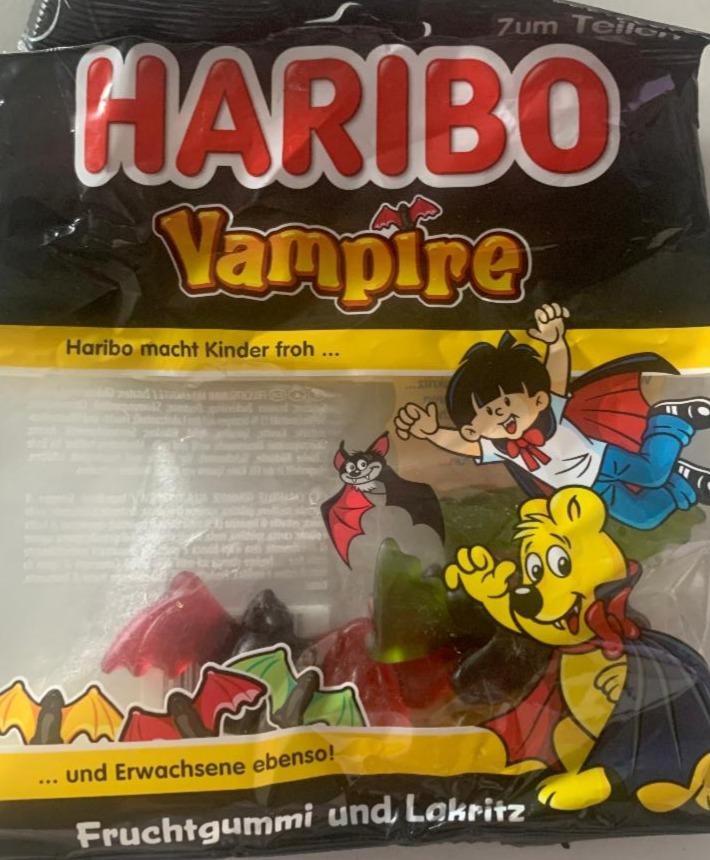 Képek - Haribo Vampire gyümölcsízű gumicukorka medvecukorral 175 g
