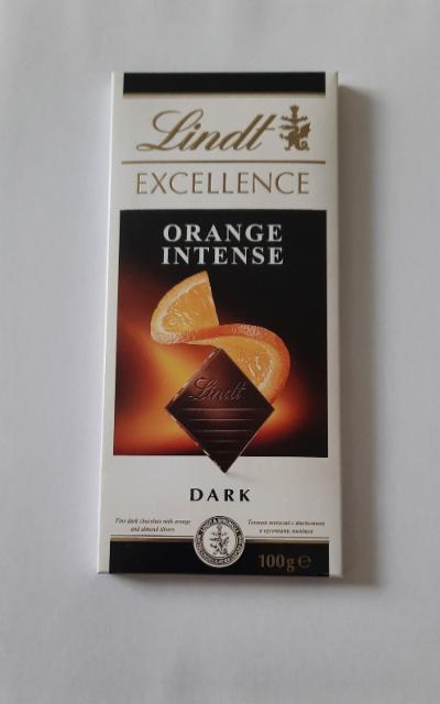 Képek - Lindt Excellence Intense Orange narancsos és mandulás étcsokoládé