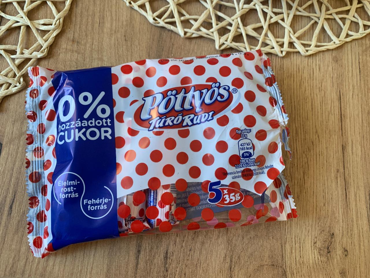 Képek - Pöttyös Túró Rudi 0% hozzáadott cukor