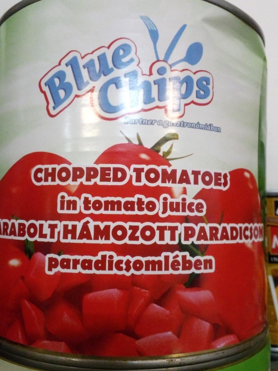 Képek - Darabolt hámozott paradicsom Blue Chips