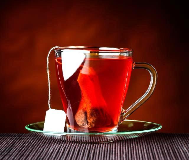 Képek - gyümölcs tea egy kockacukorral