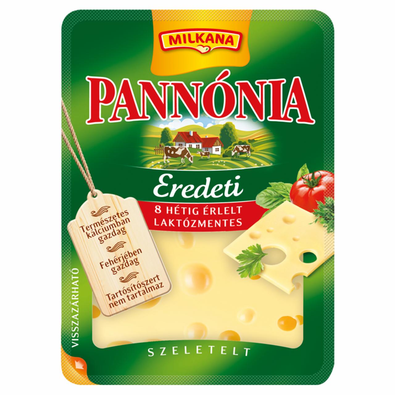 Képek - Pannónia Eredeti szeletelt sajt 125 g