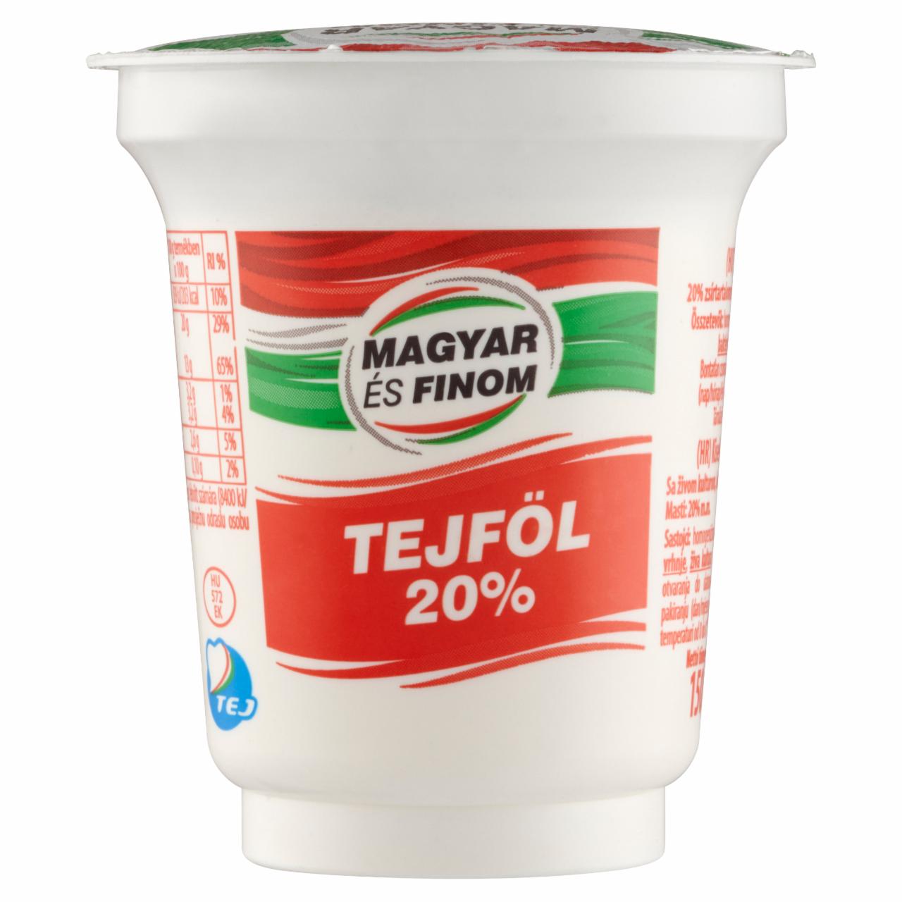 Képek - Tejföl 20% 150 g