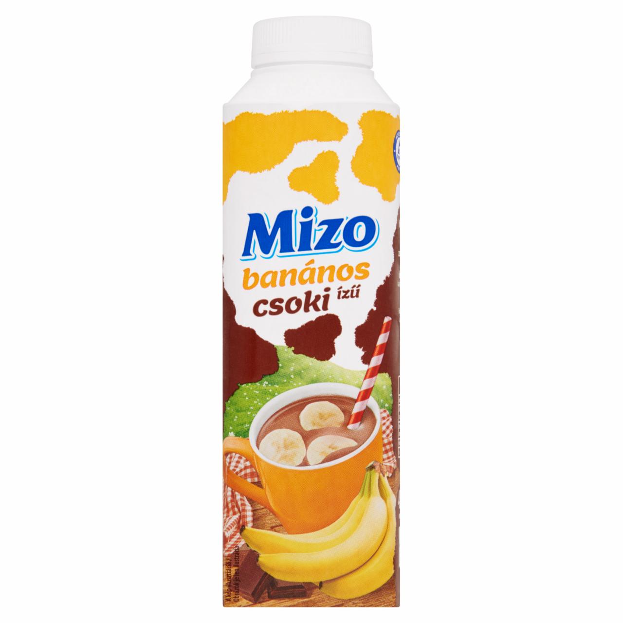 Képek - Mizo banános csoki ízű zsírszegény tejkészítmény 450 ml