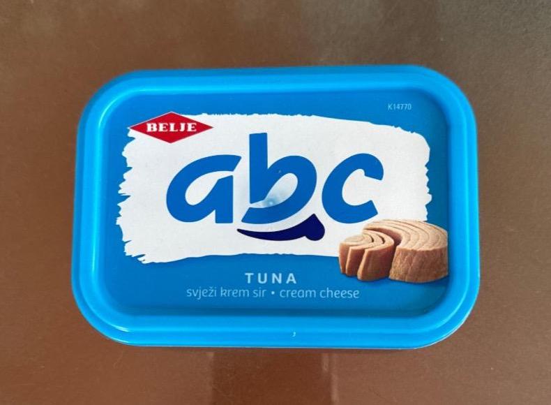 Képek - ABC krémsajt tonhallal és zöldségekkel Belje