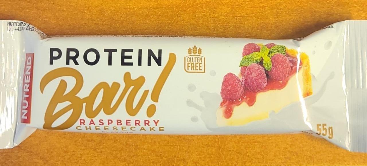 Képek - Protein Bar Raspberry Cheesecake flavour Nutrend