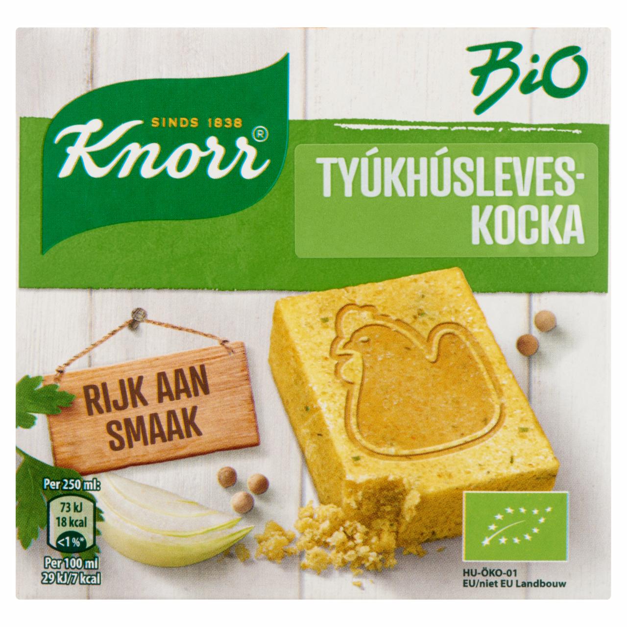 Képek - Knorr BIO tyúkhúsleveskocka 6 db 60 g