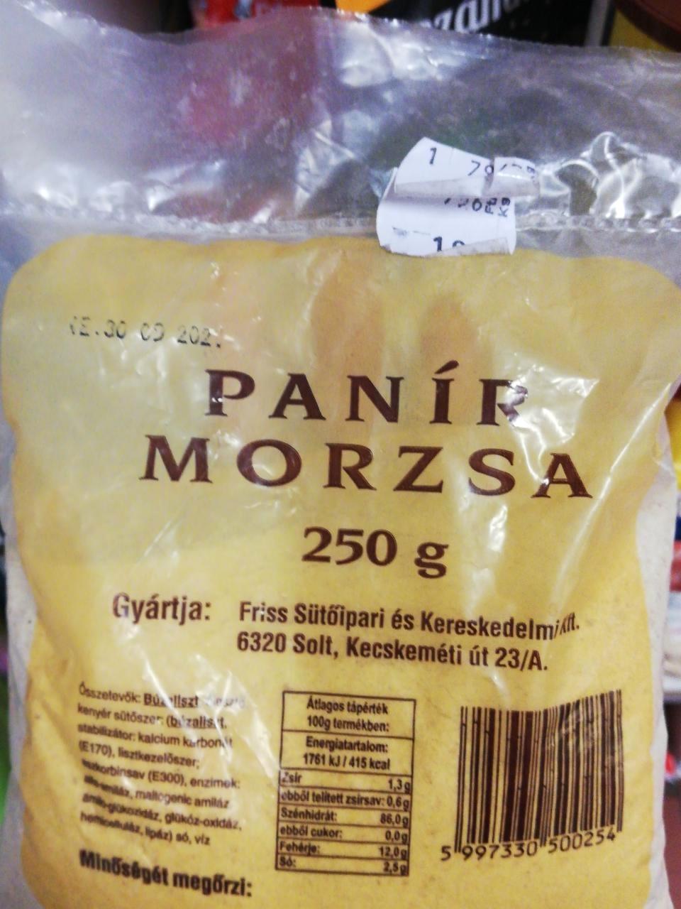 Képek - Panír morzsa Friss Sütőipari és Kereskedelmi Kft