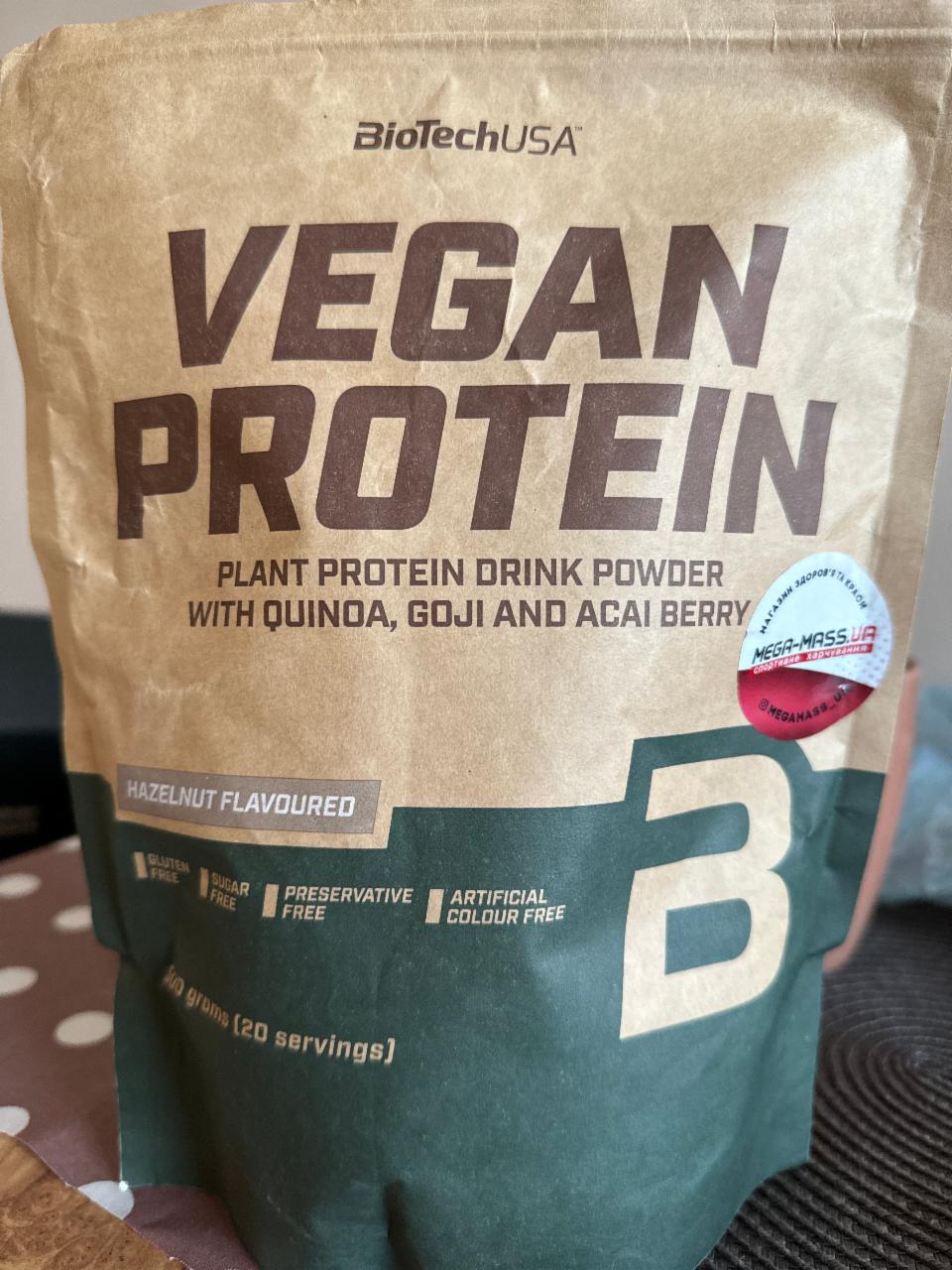Képek - Vegan protein Hazelnut flavoured BioTechUSA