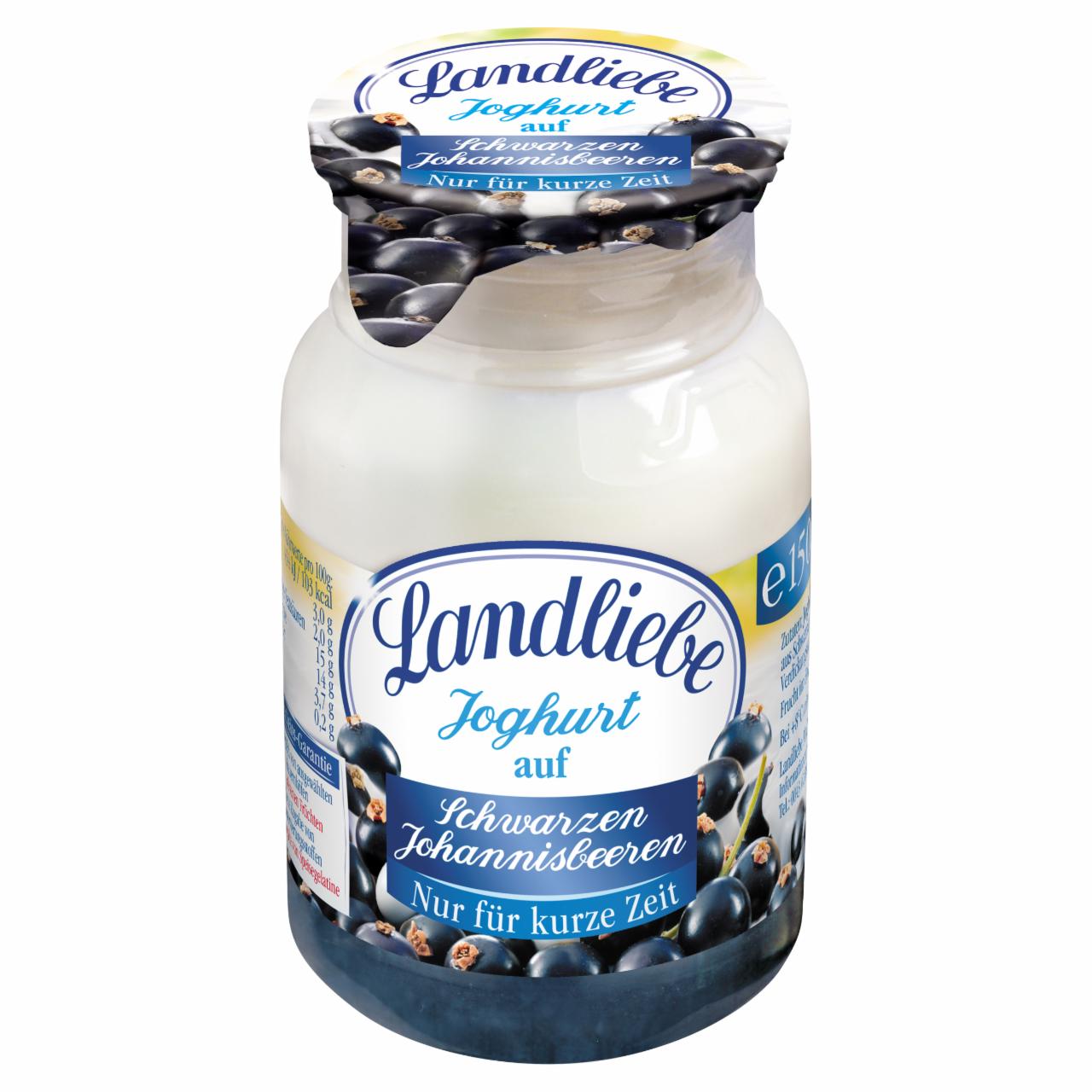 Képek - Landliebe feketeribizlis joghurt 150 g