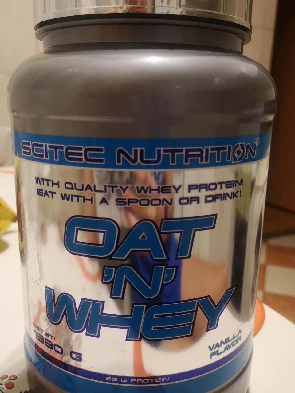 Képek - Oat'N'Whey vanilla flavor Scitec Nutrition