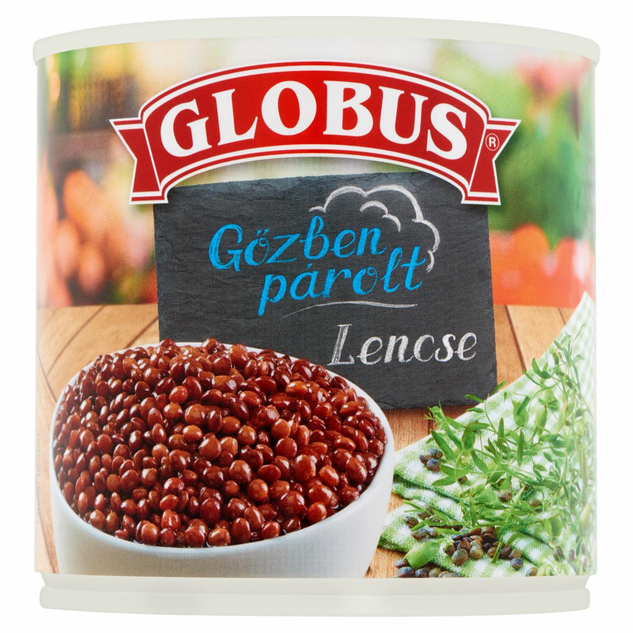 Képek - Globus párolt lencse 310 g