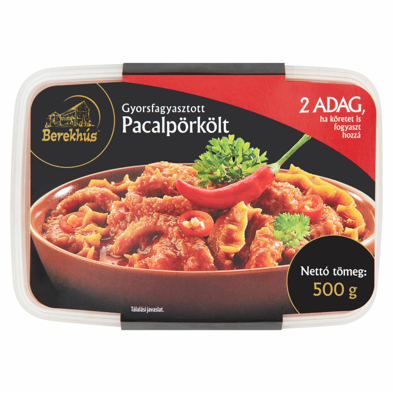 Képek - Berekhús gyorsfagyasztott pacalpörkölt 500 g