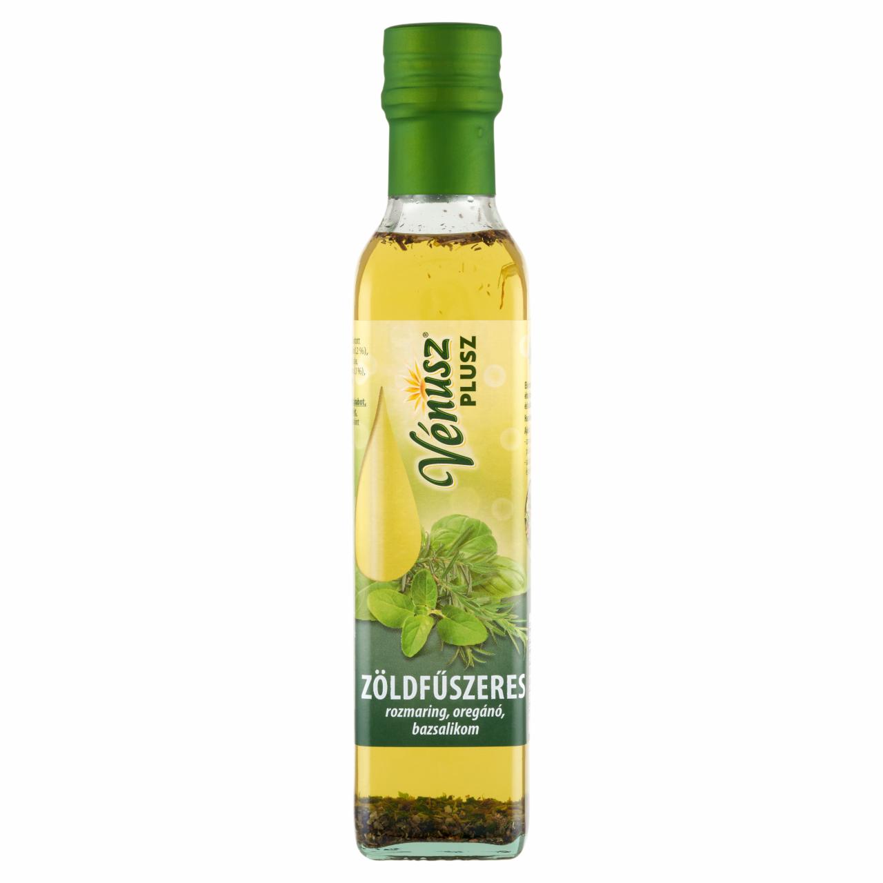 Képek - Vénusz Plusz repceétolaj rozmaringos, oregánós és bazsalikomos fűszerezéssel 250 ml