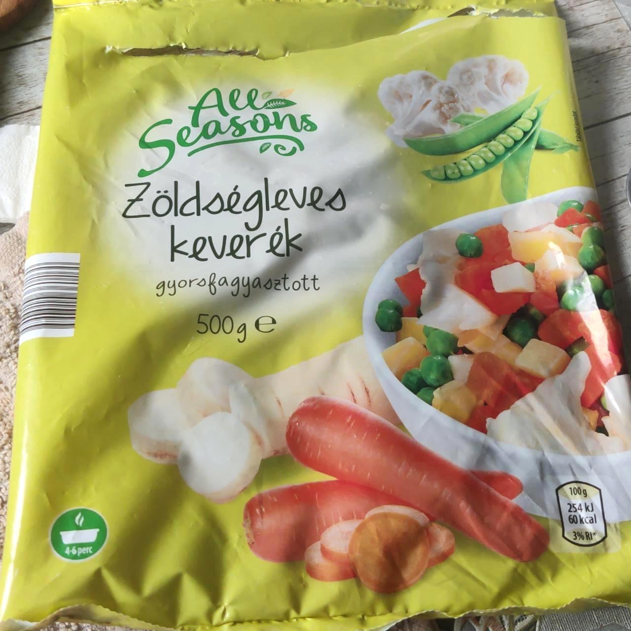 Képek - Zöldségleves keverék gyorsfagyasztott All Seasons
