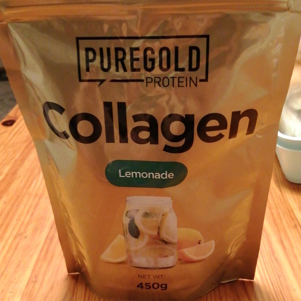 Képek - Collagen lemonade íz Pure gold