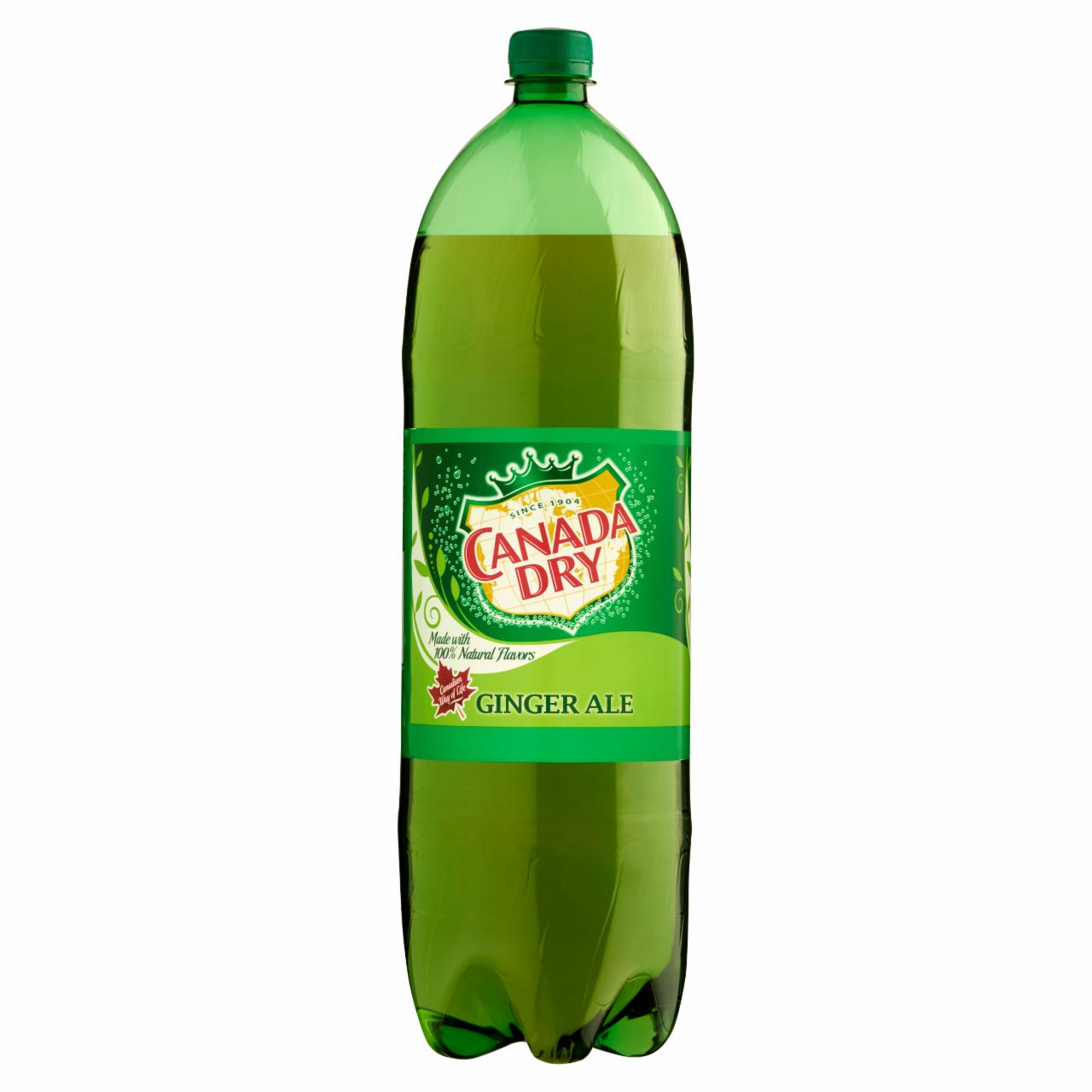 Képek - Canada Dry gyömbérízű szénsavas üdítőital fruktóz-glükózszörppel és édesítőszerekkel 2,25 l