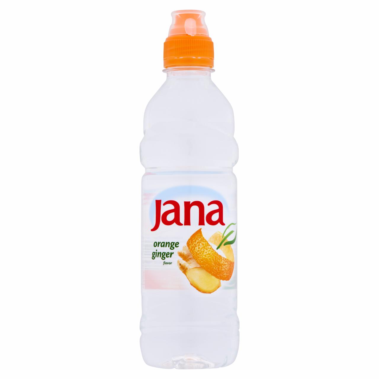 Képek - Jana narancs és gyömbér ízű energiaszegény szénsavmentes üdítőital cukorral és édesítőszerrel 0,5 l