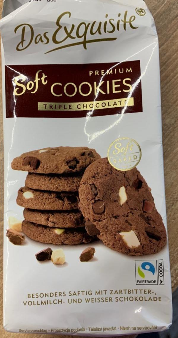 Képek - Premium Soft Cookies Triple Chocolate Das Exquisite