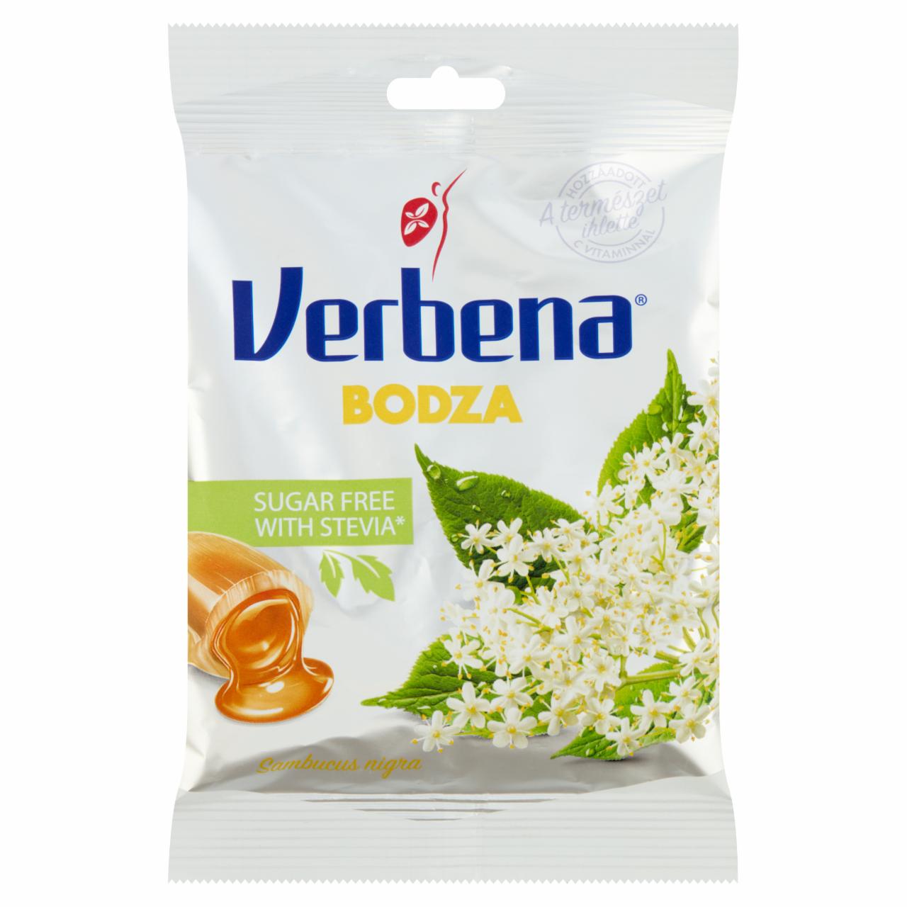 Képek - Verbena töltött keménycukorka bodzavirág kivonattal, édesítőszerekkel és C vitaminnal 60 g