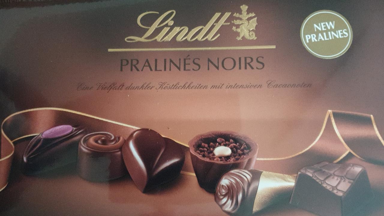 Képek - Pralinés noirs keserű és tejcsokoládéval töltött csokibonbon keverék Lindt