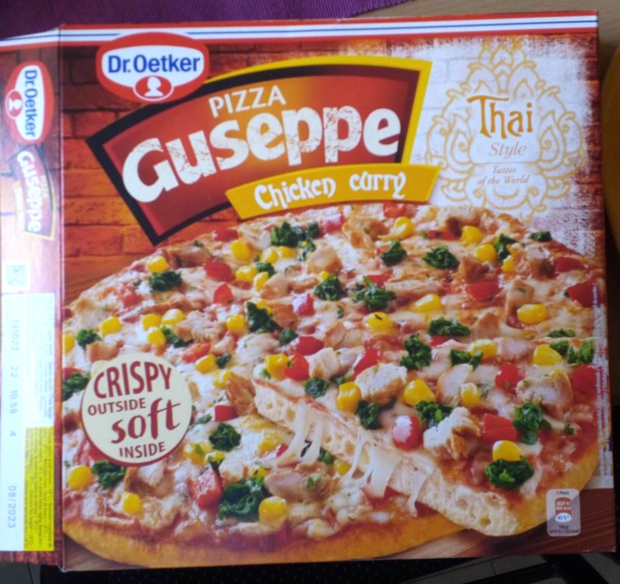 Képek - Pizza Guseppe Chicken curry Dr.Oetker