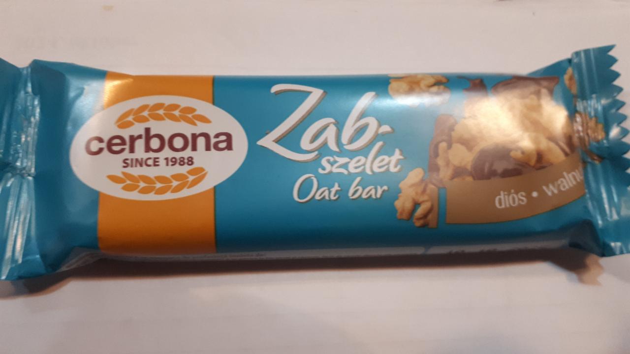 Képek - Cerbona diós zabszelet 40 g