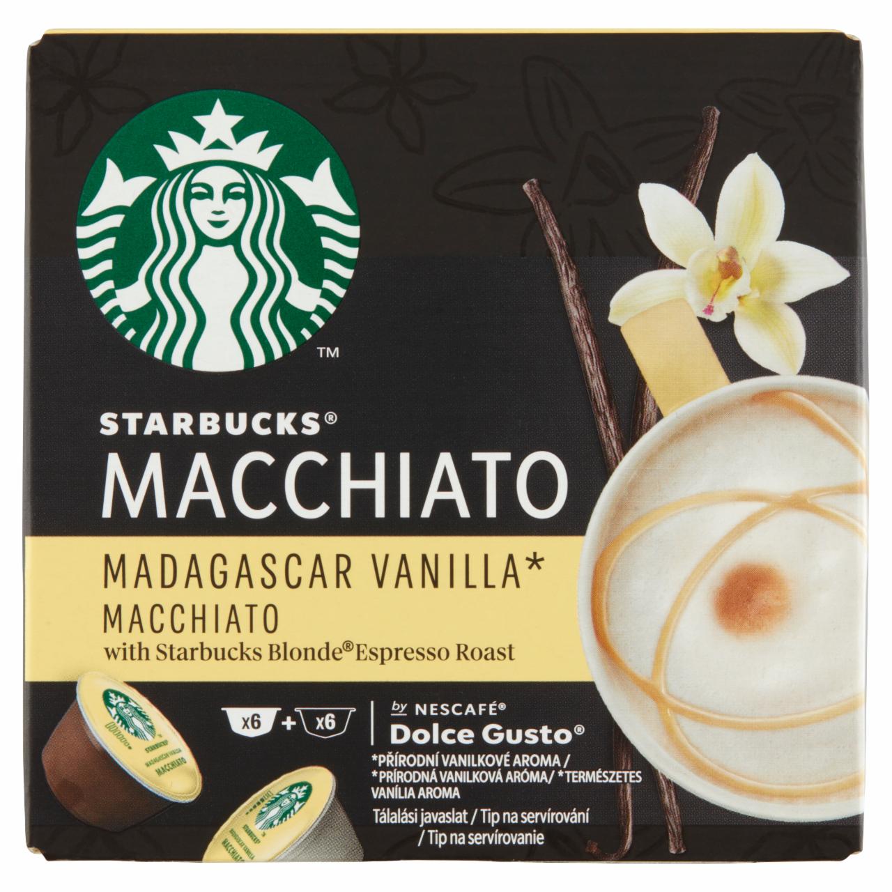 Képek - Starbucks by NESCAFÉ Dolce Gusto Macchiato tej- és kávékapszula 12 db/6 csésze 132 g
