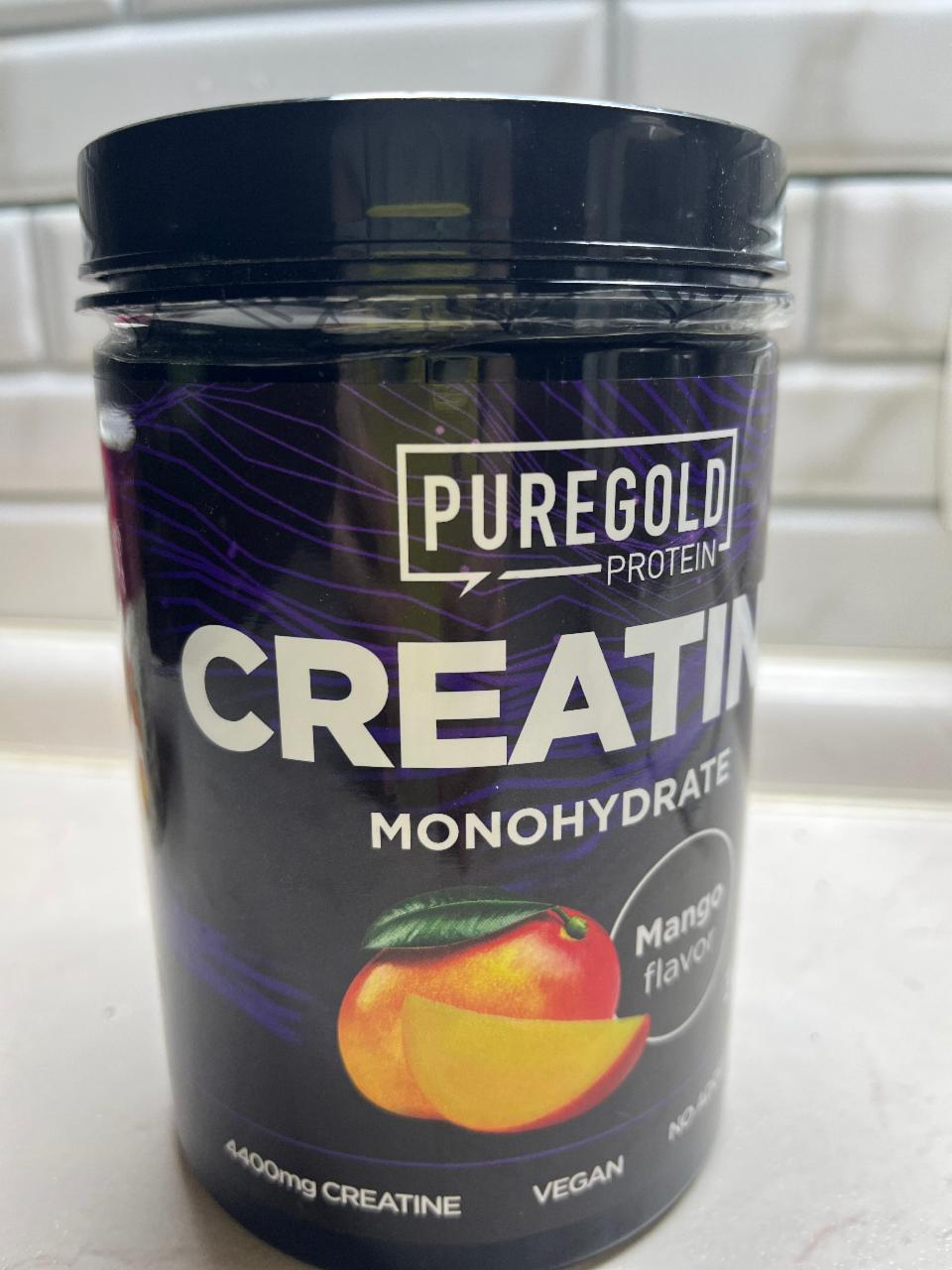 Képek - Creatine monohydrate mango flavor PureGold Protein