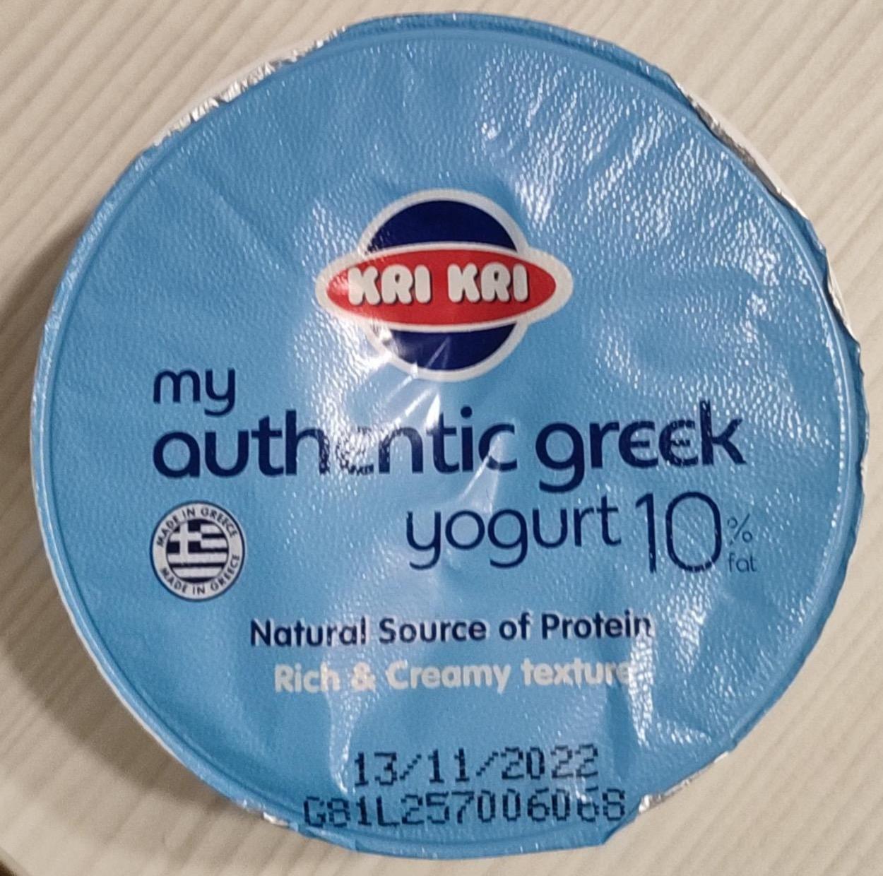 Képek - Grécky jogurt 10% Kri kri